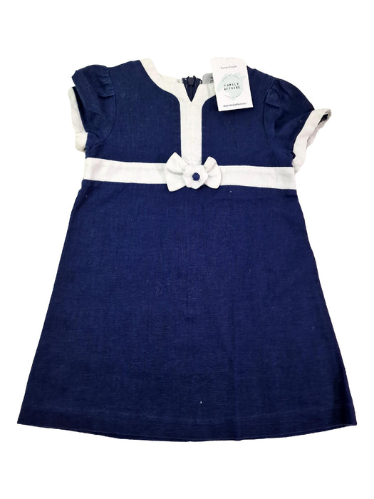 HARTSTRINGS 3 ans robe marine lin