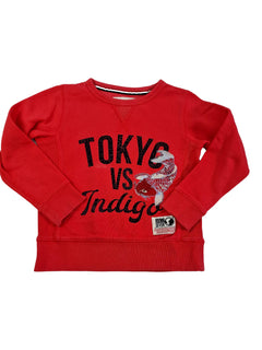 HERO SEVEN sweat rouge 6 ans