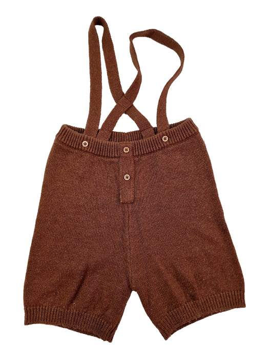 BOUTCHOU 18m salopette short marron