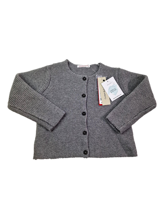 MONOPRIX neuf 4 ans gilet gris