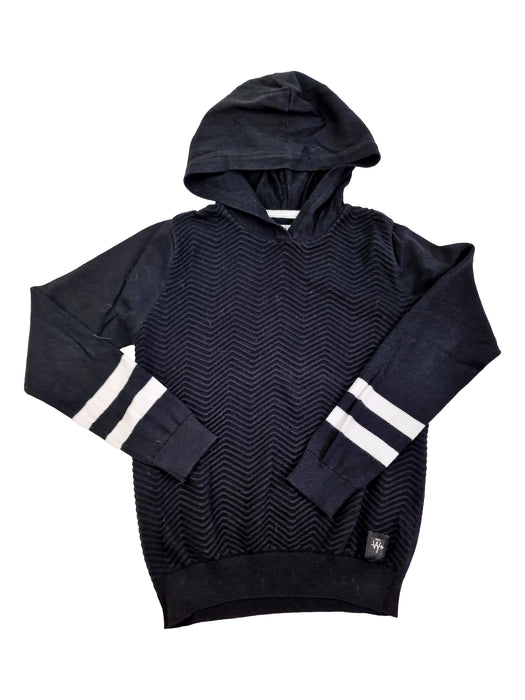 IKKS 12 ans pull noir capuche