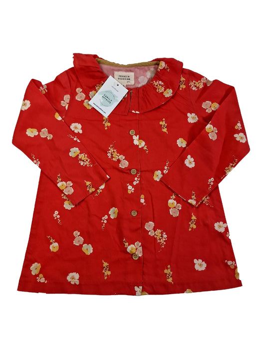 FRANGIN FRANGINE 6 ans blouse corail