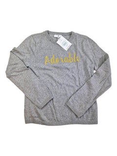 LA REDOUTE 10 ans pull gris "adorable"