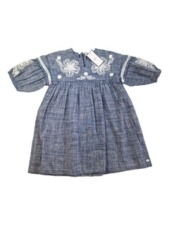 TARTINE ET CHOCOLAT neuf 4,6,8 ans robe chambrai