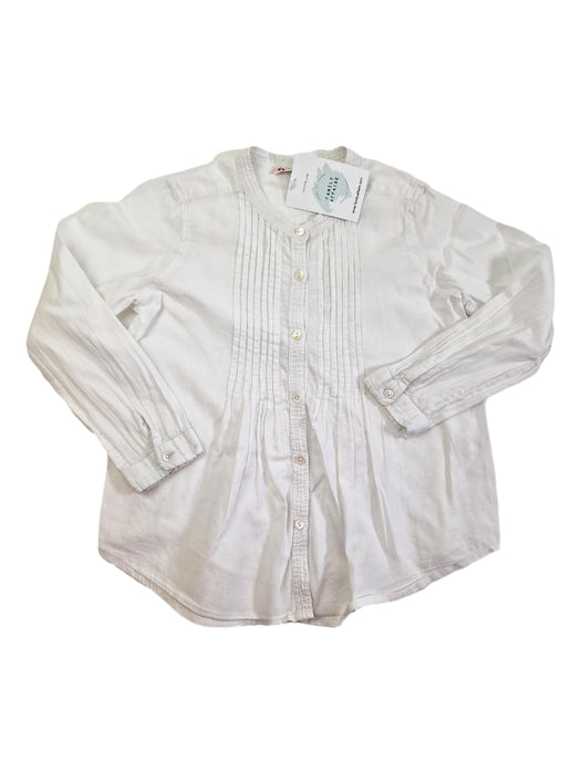 BONPOINT 6 ans chemise plissée