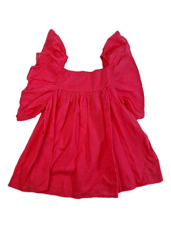 BONTON 10 ans robe rose fuschia