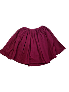 BONTON 10 ans jupe bordeaux gaze