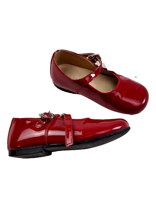 CLARYS 25 sandales rouge vernies