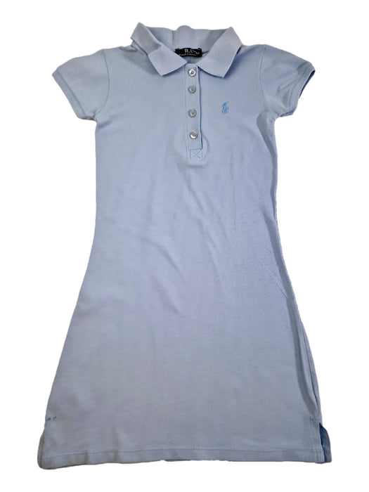 Robe polo bleu 8 ans