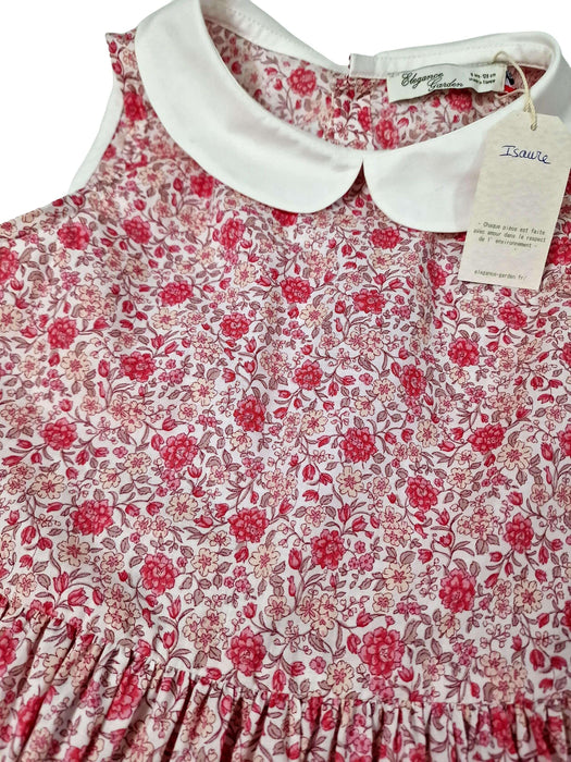 ELEGANCE GARDEN outlet 8 ans robe liberty rose