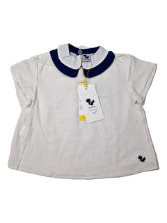 RISU RISU outlet 2 ans blouse double col marine