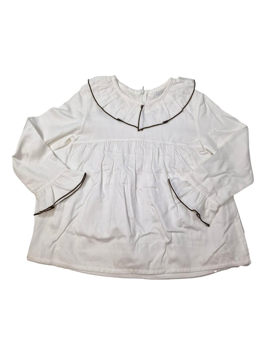 COCO AQUA 4 ans blouse col kaki