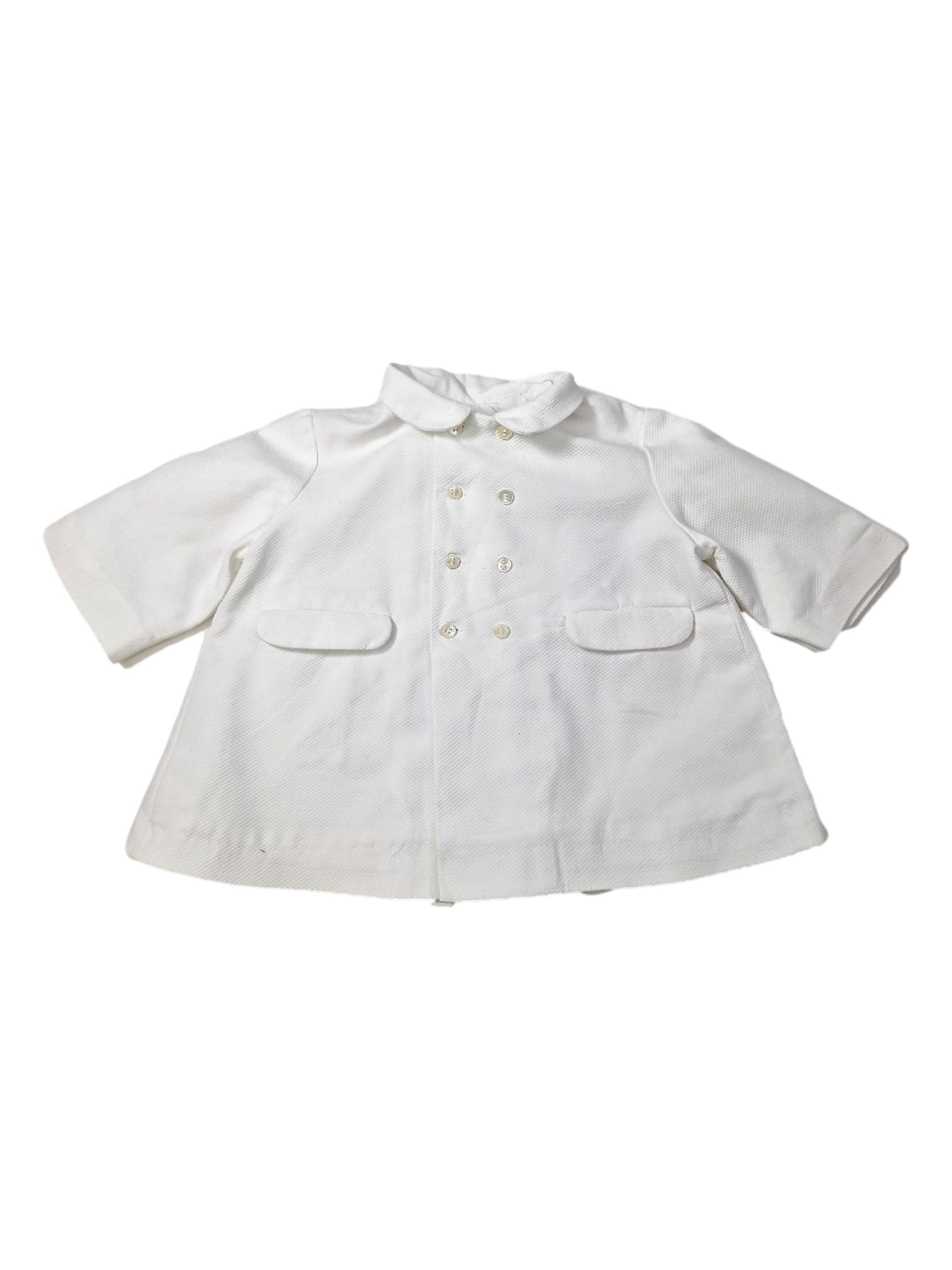 BONTON 6m manteau blanc