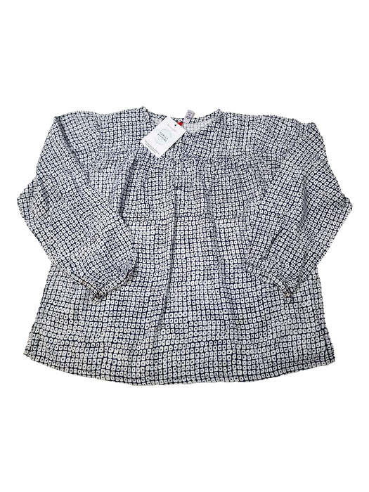 BAKKER 8 ans blouse bleu et blanche