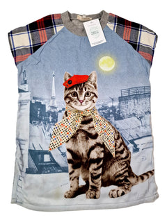 ANNE KURRIS 6 ans robe motif chat