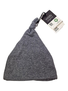 WOOLY ORGANIC outlet 6/9m bonnet noeud gris