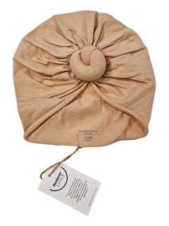 BONJOUR LITTLE outlet 12/24m turban rose poudre