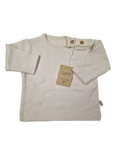 POUDRE ORGANIC outlet 1m tee shirt écru