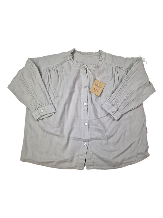 POUDRE ORGANIC outlet 6 ans blouse glacier