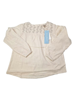 SERENDIPITY ORGANIC outlet 8/9 ans blouse gaze crème