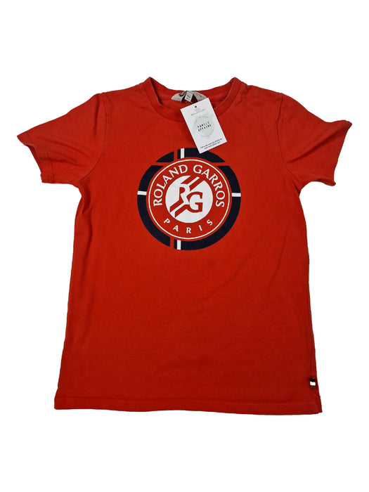 ROLAND GARROS 10 ans tee shirt orange