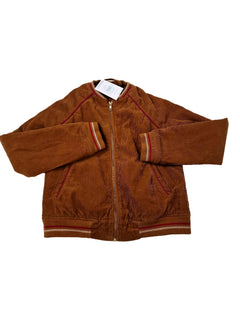 BONTON 10 ans blouson velours marron