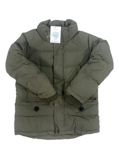 FINGERINTHENOSE 8 ans manteau vert kaki