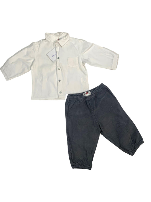 NUMAÉ 6 mois ensemble chemise et pantalon