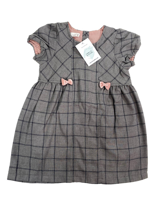 CLAIRE 2 ans robe à carreaux