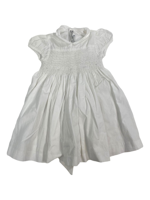 Robe blanche smock 2 ans FAMILY AFFAIRE