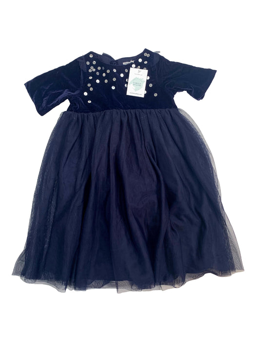 LES PETITS INCLASSABLE 6 ans robe marine velours