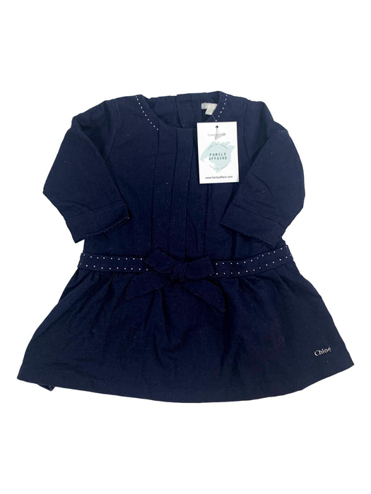 CHLOÉ 6 mois robe à noeud