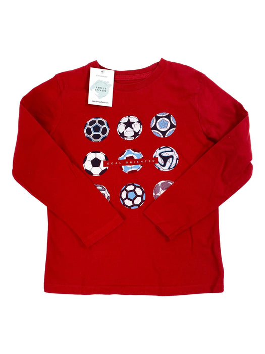 GAP 6 ans T-shirt rouge foot