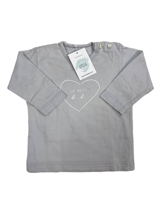 Agnès B.  12 mois T-shirt coeur