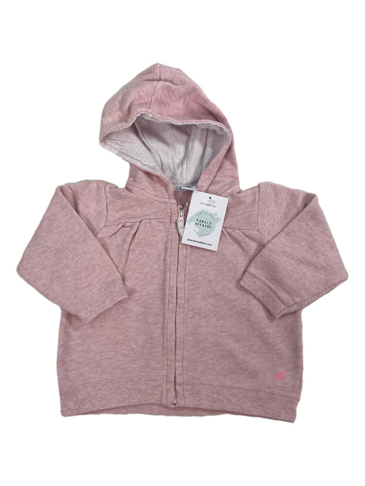 PETIT BATEAU 18 mois Gilet capuche rose