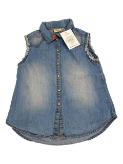 ZARA 4/5 ans chemise en jean sans manches