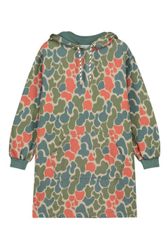 HOLI AND LOVE outlet robe sweat camo 6/7 ans