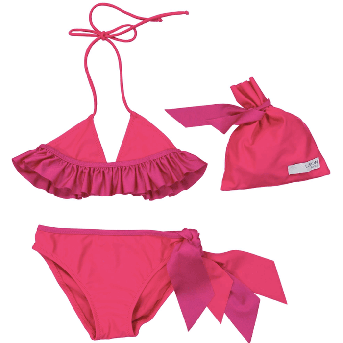 LISON OUTLET Maillot de bain 2P Bora bora rose 8,12,14,16 ans