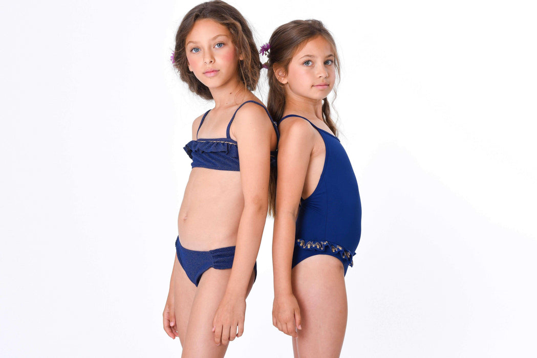 LISON OUTLET Maillot de bain 2P Bali Marine 2,4,6,16 ans