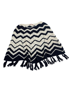 BONPOINT taille 2  Poncho rayé 6/8 ans