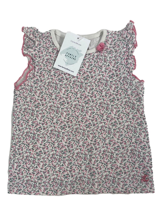 PETIT BATEAU 3 ans Blouse fleurie rose