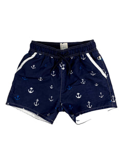 CARREMENT BEAU 6 ans maillot de bain short bleu ancres