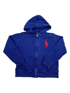 RALPH LAUREN 6 ans gilet bleu marine