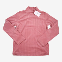 UNIQLO 12 ans col roulé rose framboise