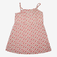 ZARA 6 ans combishort blanche à motifs fleurs