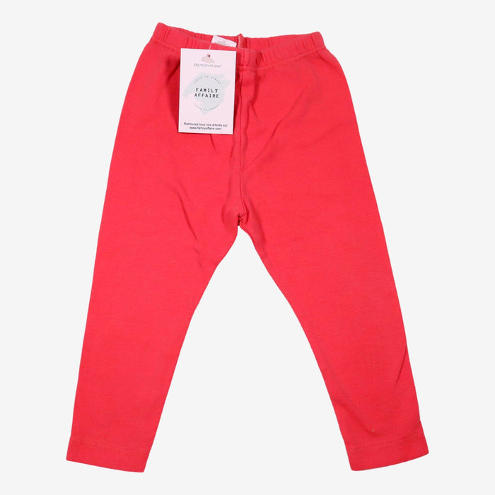 PETIT BATEAU 18 mois leggings corail