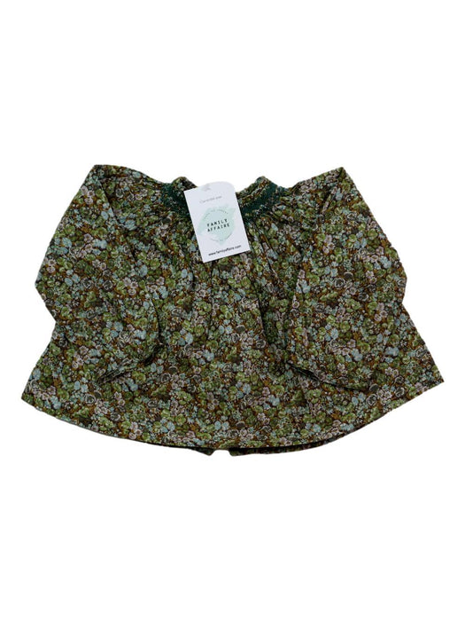 BONPOINT 12 mois Blouse liberty verte