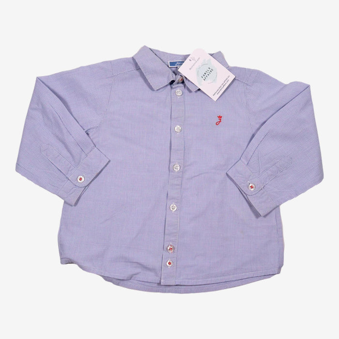 JACADI 2 ans chemise bleu minicheck