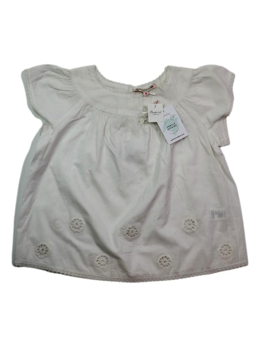 BONPOINT 8 ans Blouse blanche broderie