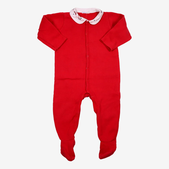 BOUTCHOU 12m pyjama molleton rouge